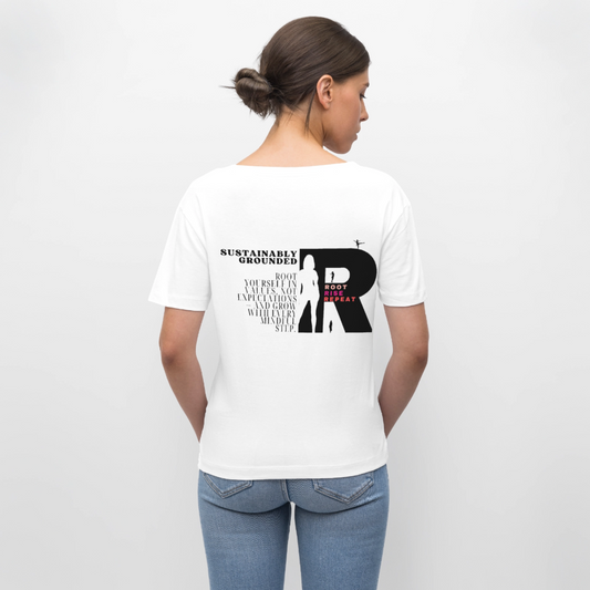 Sustainably Grounded Rundhals - Weiß