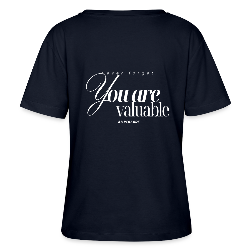 You are valuable T-Shirt - Navy