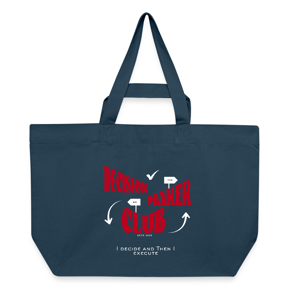 Decision Maker Club Shopping Bag - Tiefes Teal