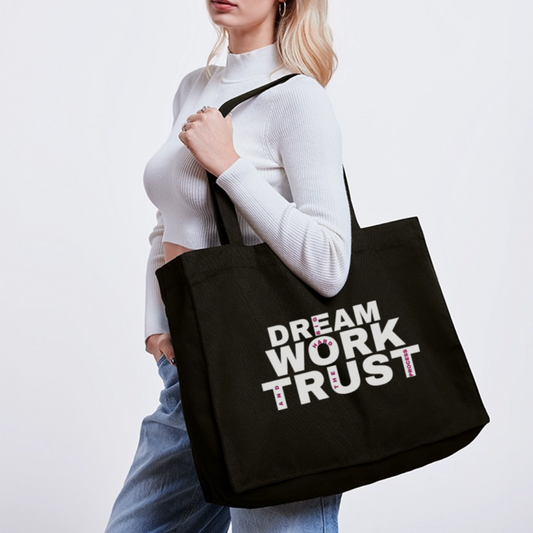 Dream Work Trust Shopping Bag - Schwarz