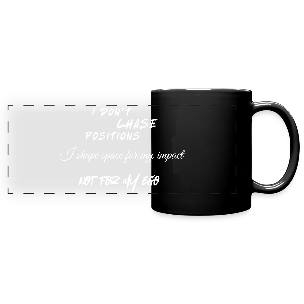 I don't chase positions Panormatasse schwarz - Schwarz