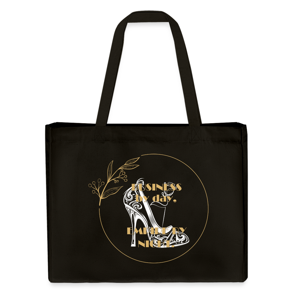 Business Empire recycelter Shopping Bag - Schwarz
