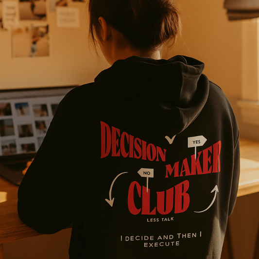 Decision Maker Club Boxy Zipper