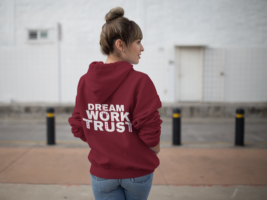 Dream Work Trust Kapuzenjacke rot