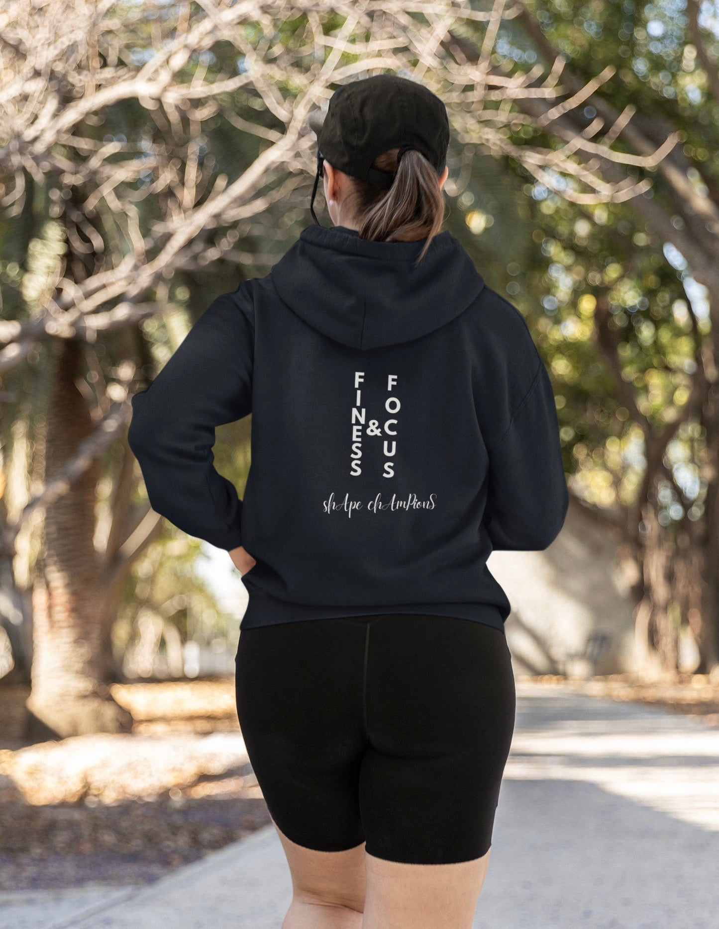 Finess Focus Hoodie navy