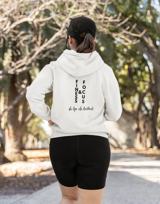 Finess Focus Hoodie weiss