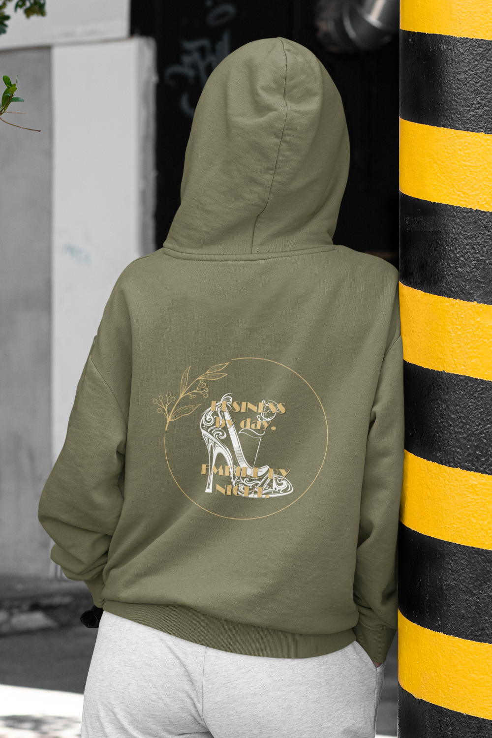 Business Empire Hoodie khaki