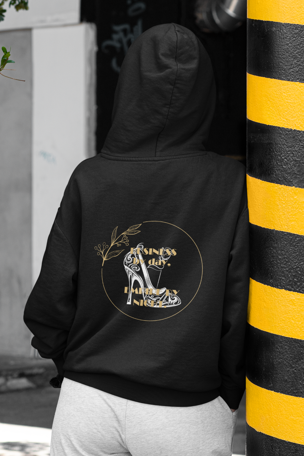 Business Empire Hoodie schwarz