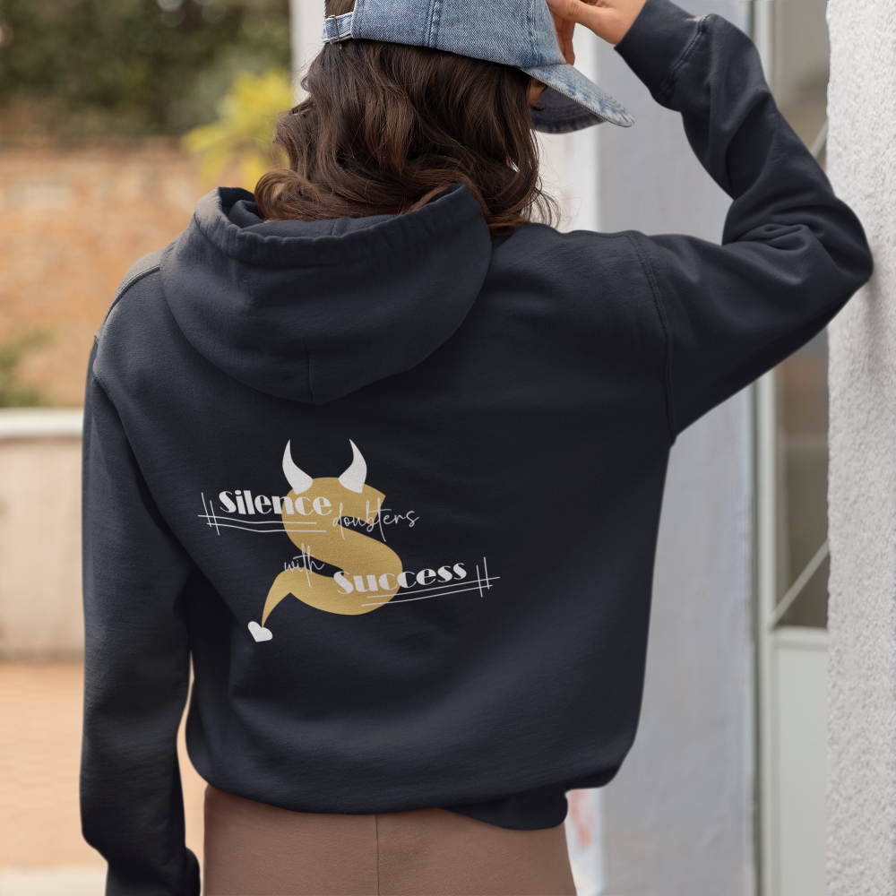Silence Doubters Shegnature Hoodie navy
