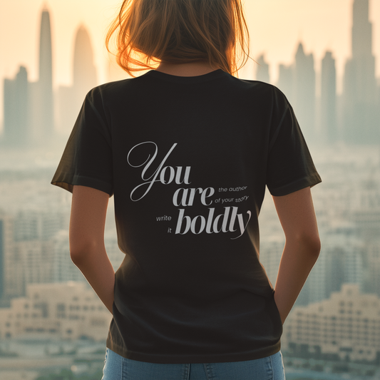 You are bold T-Shirt Rundhals schwarz