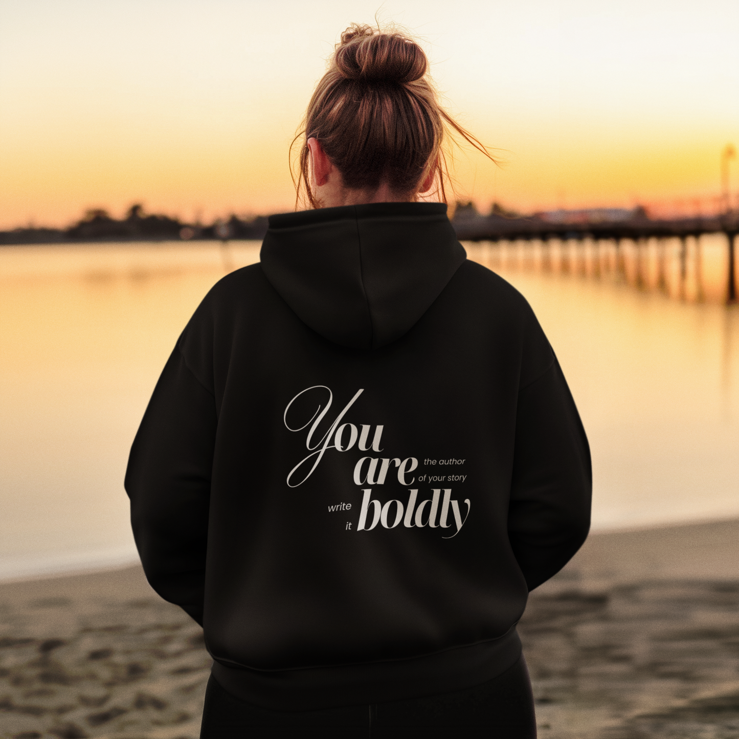 Your are bold Hoodie schwarz