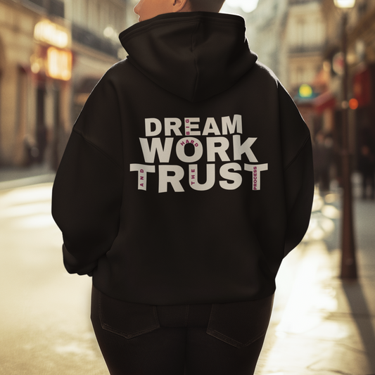 Dream Wort Trust Hoodie schwarz