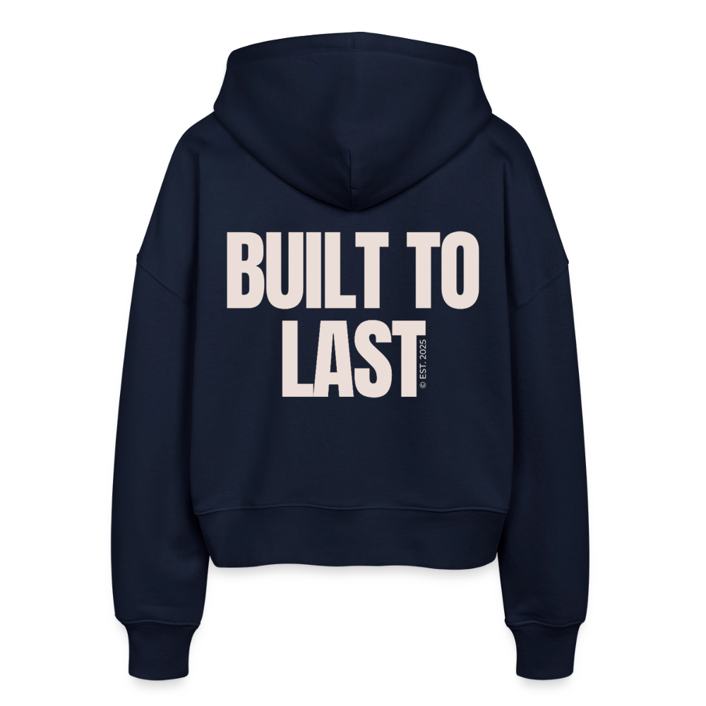 Built to last Zipper Hoodie mit Rückenprint
