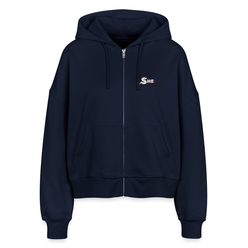 Built to last Zipper Hoodie mit Rückenprint