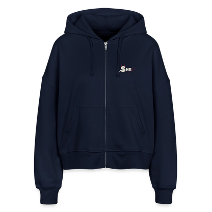 Built to last Zipper Hoodie mit Rückenprint