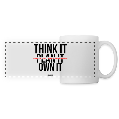 I execute Panoramatasse weiß - Weiß