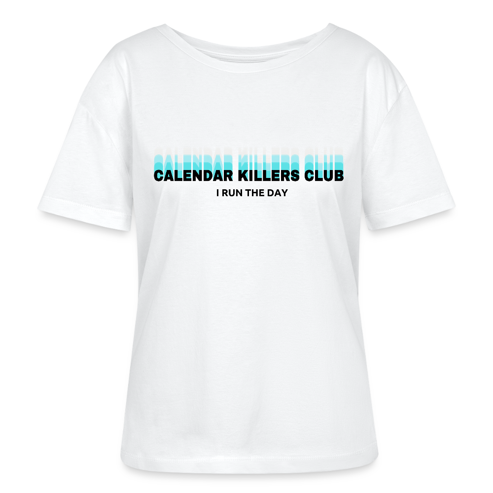Calendar Killers Club T-Shirt Rundhals hell - Weiß