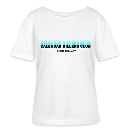 Calendar Killers Club T-Shirt Rundhals hell - Weiß