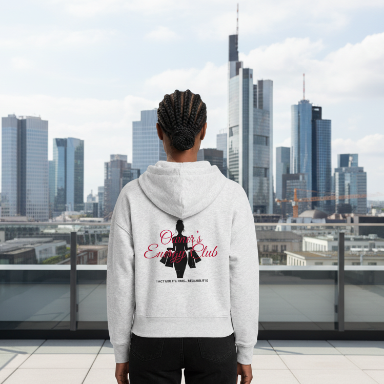 Owner's Energy Club Club Zipper - Weiß meliert