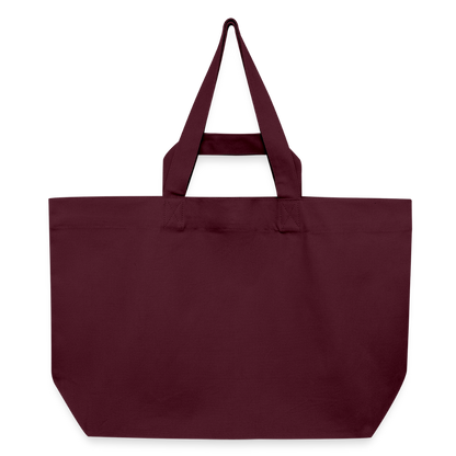 Discipline & Dreams Club Shopping Bag - Burgunderrot