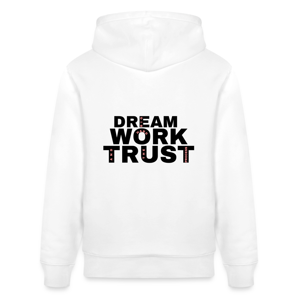Dream Work Trust Bio Hoodie weiss