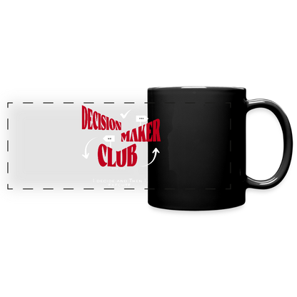 Decision Maker Club Panormatasse schwarz - Schwarz