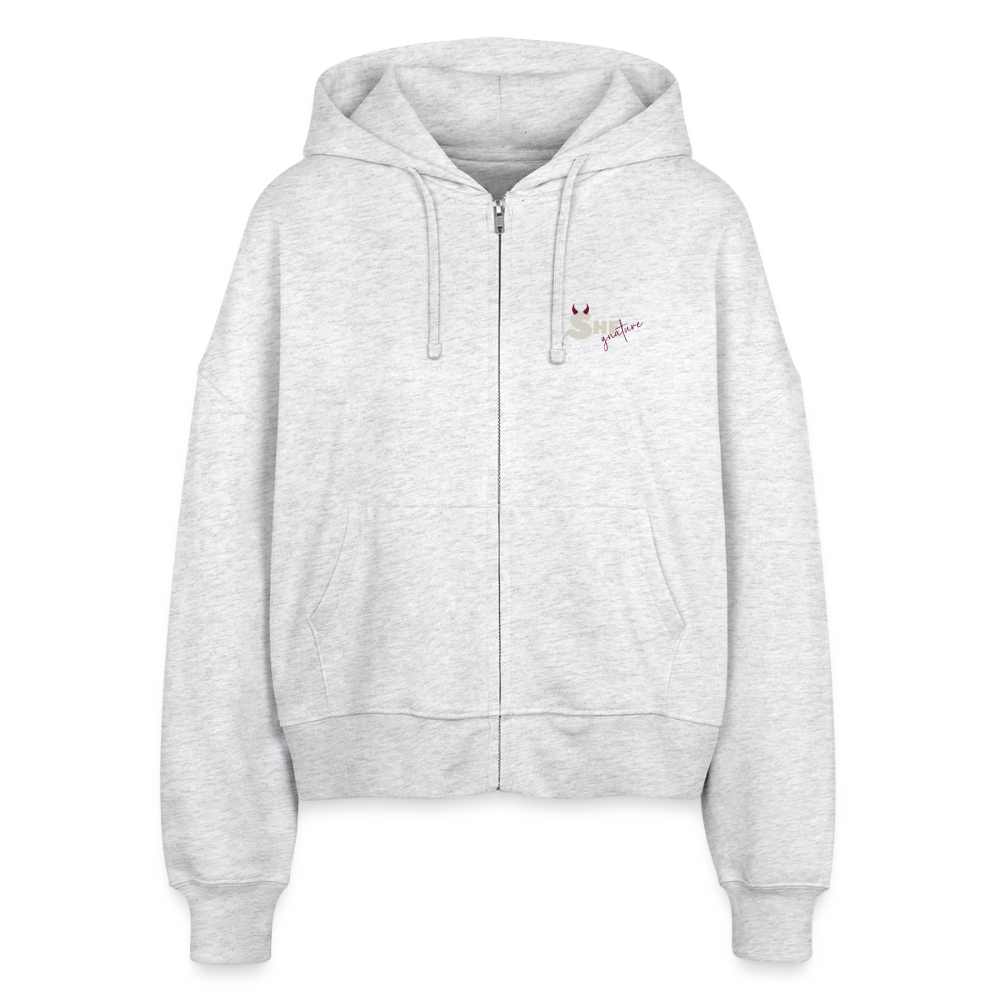 Built to last Zipper Hoodie mit Rückenprint