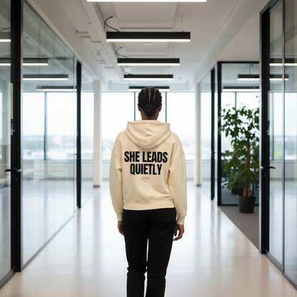 She leads quietly Boxy Zipper - Natur