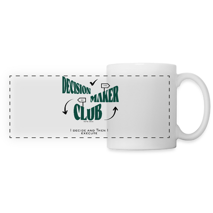 Decision Maker Club Panoramatasse - Weiß