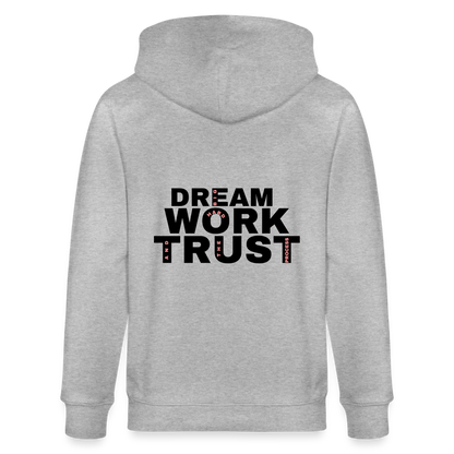 Dream Work Trust Kapuzenjacke hell - Grau meliert