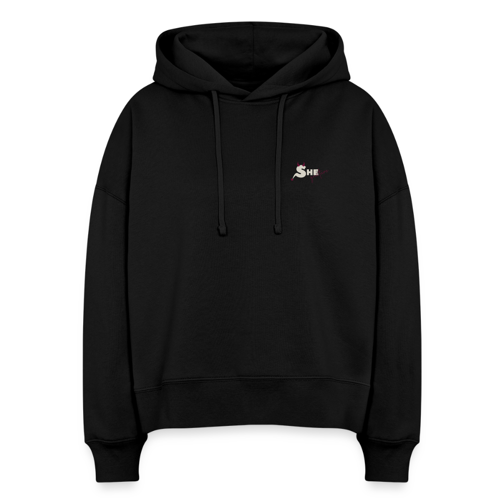 Ownership Is Quiet Hoodie mit Rückenprint für Frauen