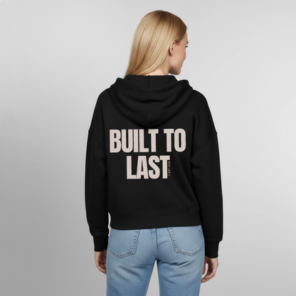 Built to last Zipper Hoodie mit Rückenprint