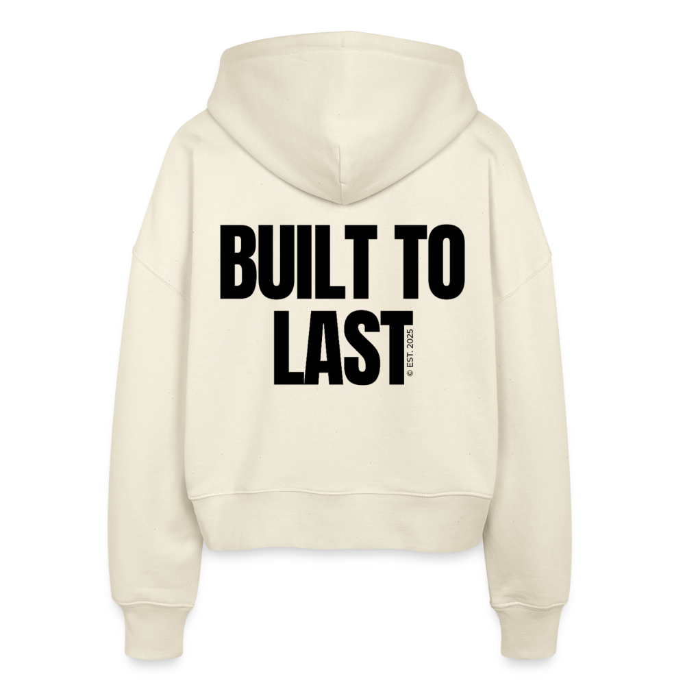 Built to last Zipper Hoodie mit Rückenprint