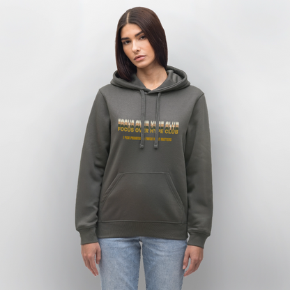 Focus over Hype Club Hoodie - Anthrazit