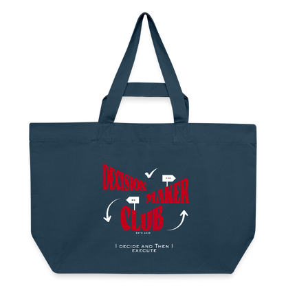 Decision Maker Club Shopping Bag - Tiefes Teal 