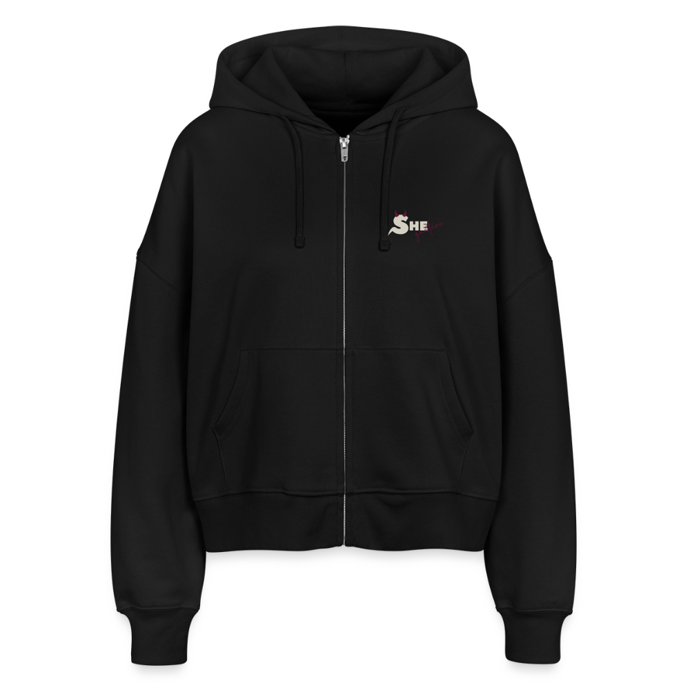 Owner's Energy Club Boxy Zipper dunkel - Schwarz