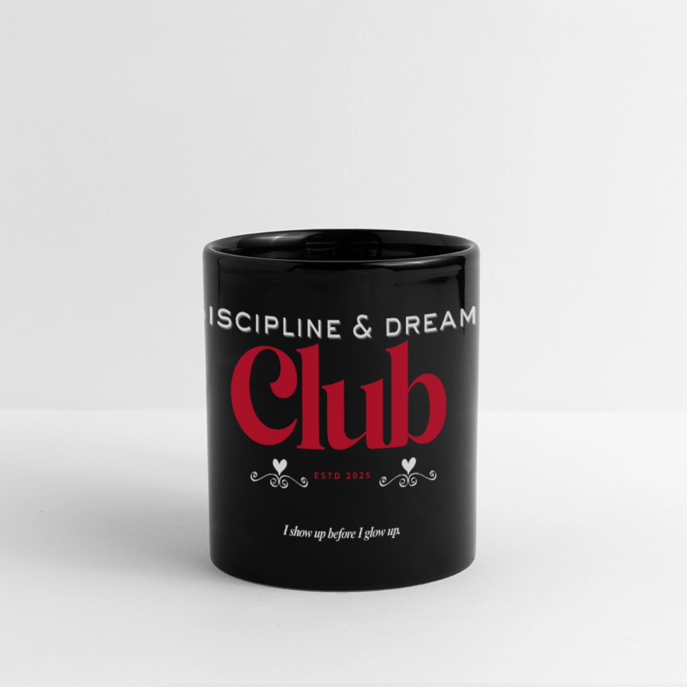 Discipline & Dreams Club Panormatasse schwarz - Schwarz