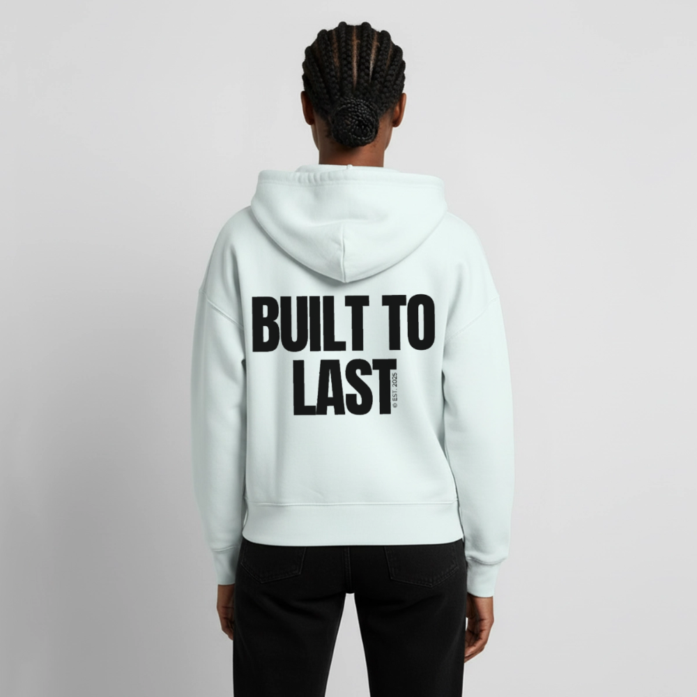 Built to last Zipper Hoodie mit Rückenprint