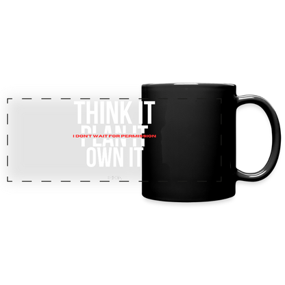 I execute Panormatasse schwarz - Schwarz