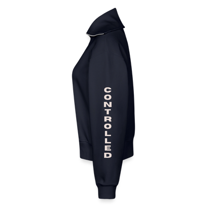 Controlled Responsibility Half Zipper - Navy