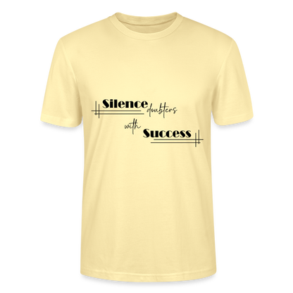 Silence T-shirt - Creme