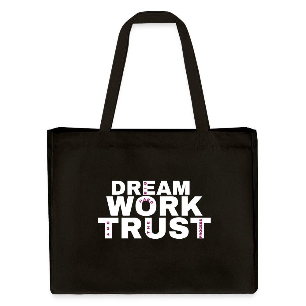 Dream Work Trust Shopping Bag - Schwarz