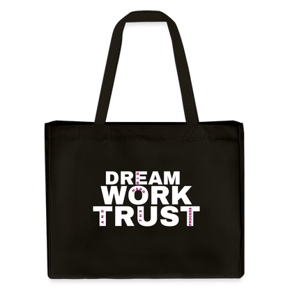 Dream Work Trust Shopping Bag - Schwarz