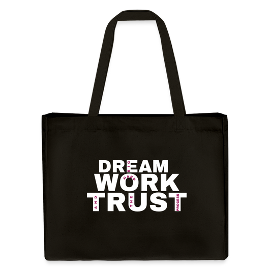 Dream Work Trust Shopping Bag - Schwarz