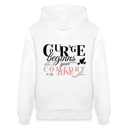 Courage Comfort Hoodie - Weiß