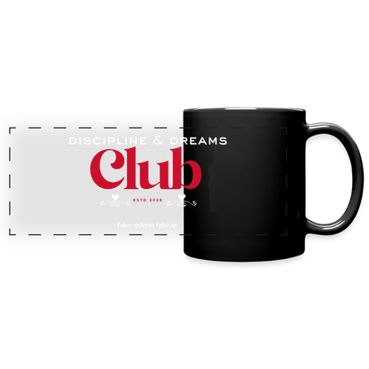 Discipline & Dreams Club Panormatasse schwarz - Schwarz