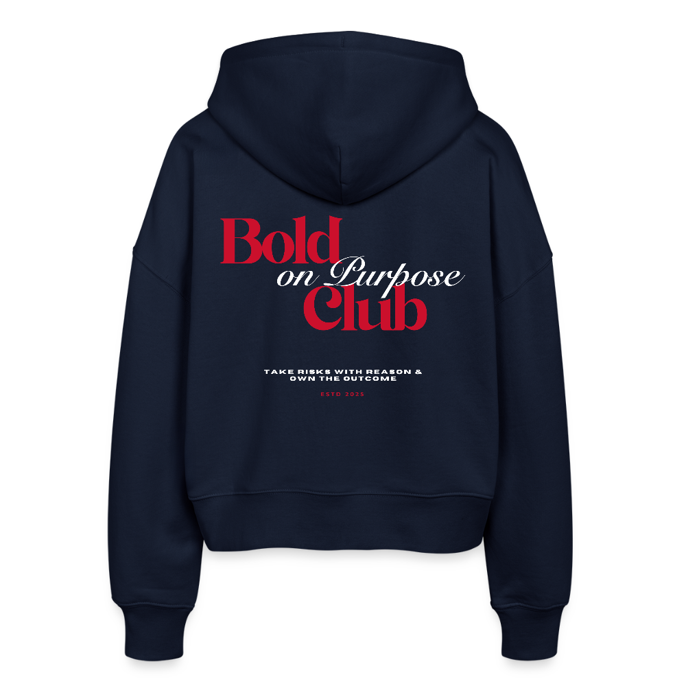 Bold on Purpose Club Zipper Ida - Navy