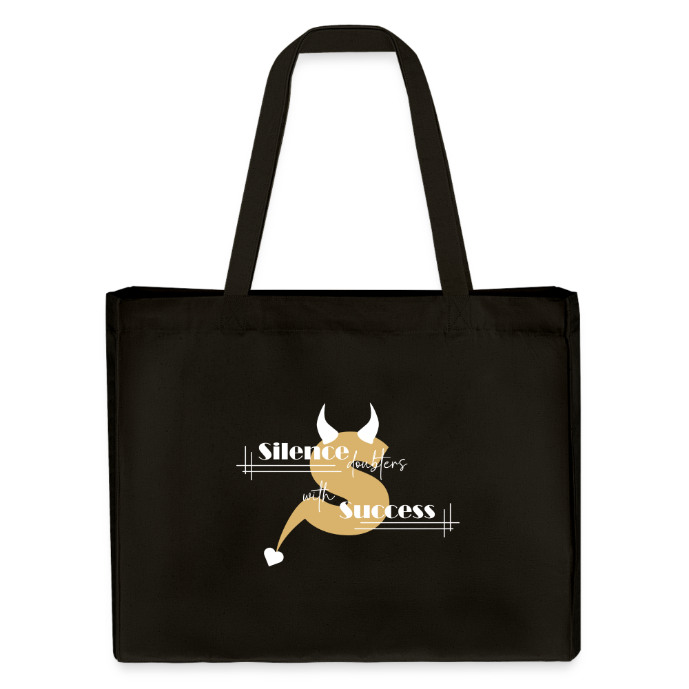 Silence Success Shopping Bag - Schwarz