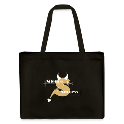 Silence Success Shopping Bag - Schwarz