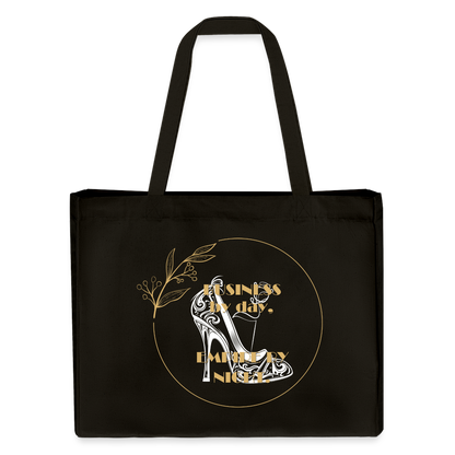 Business Empire recycelter Shopping Bag - Schwarz